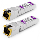 10GBASE-T SFP+ to RJ45 Transceiver, 1/2.5/5/10G Multi-Rate Copper SFP+ to Ethernet Module for Cisco SFP-10G-T-S, Ubiquiti UniFi UF-RJ45-10G, Mikrotik S+RJ10, Meraki, Netgear, D-Link and More